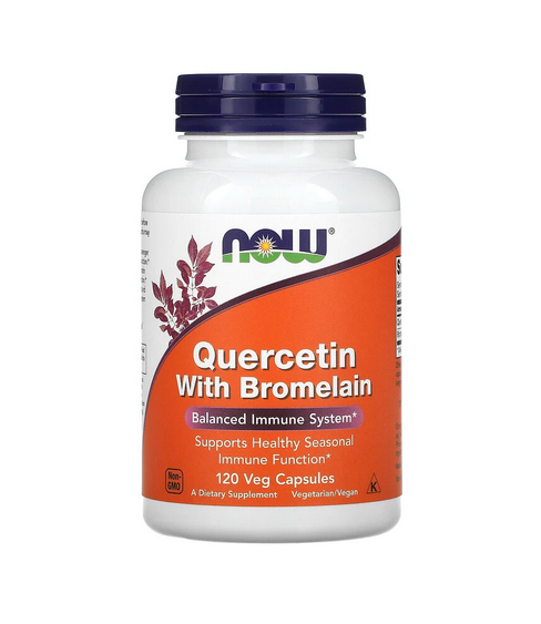 now quercetine bromelaine