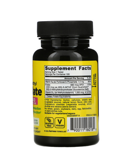 jarrow formulas b12 folate dos