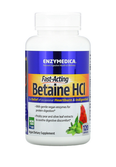 enzymedica betaine hci f