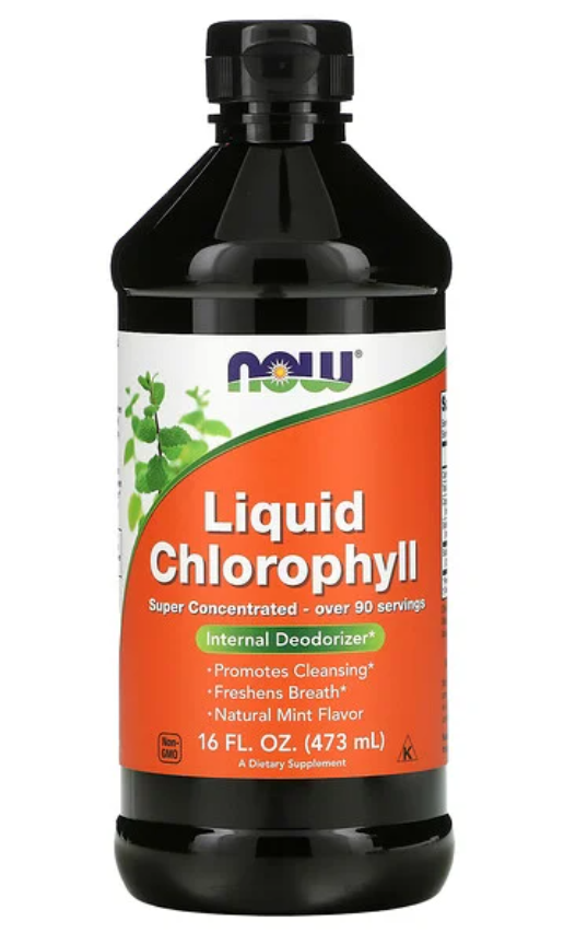 now foods chlorophylle liquide