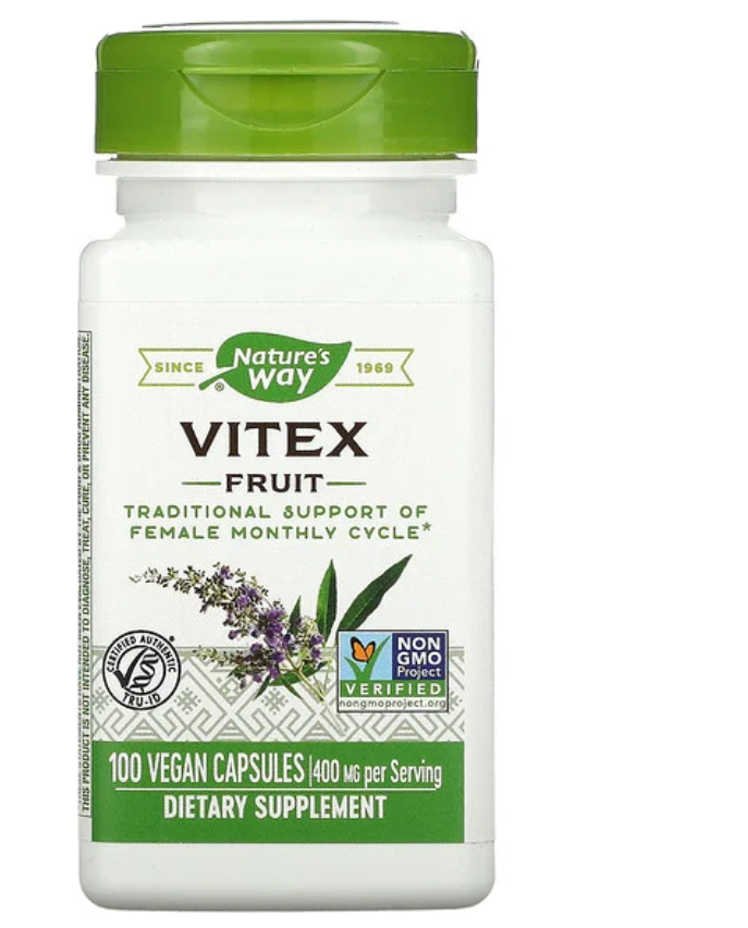 natures way vitex 400mg 100 Caps