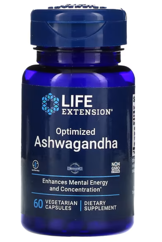 life extension ashwagandha 60 capsules