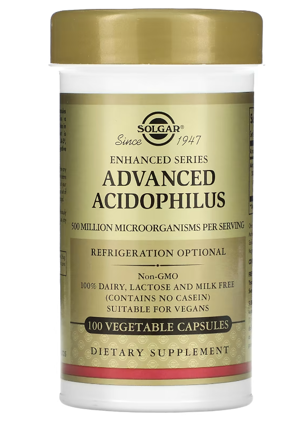 solgar acidophilus avance 100 capsules 2