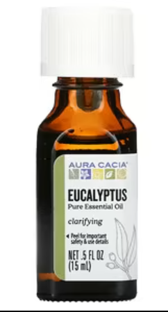 aura cacia huile essentielle pure eucalyptus 15ml