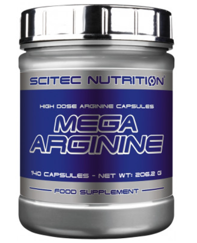 scitec mega arginine 140 capsules