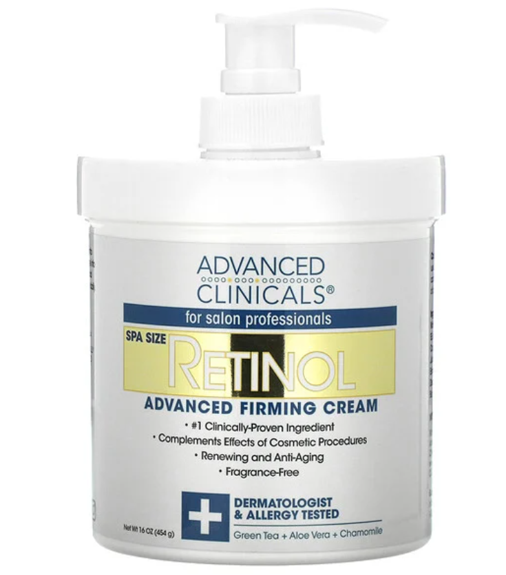 advanced clinical creme retinol  454 gr