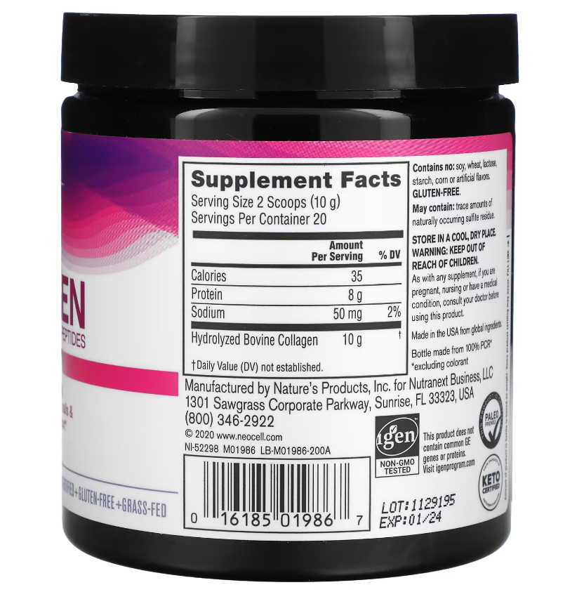 NEOCELL COLLAGEN TYPE 1 3 200gr nature b