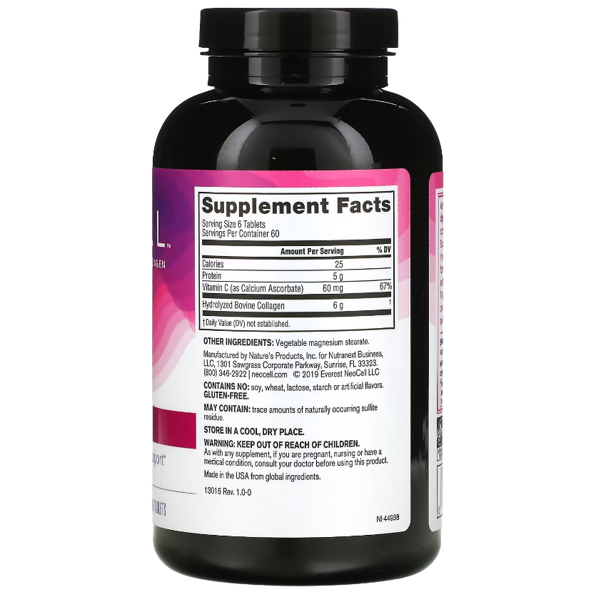 neocell collagen et vitamine C 360 capsules b