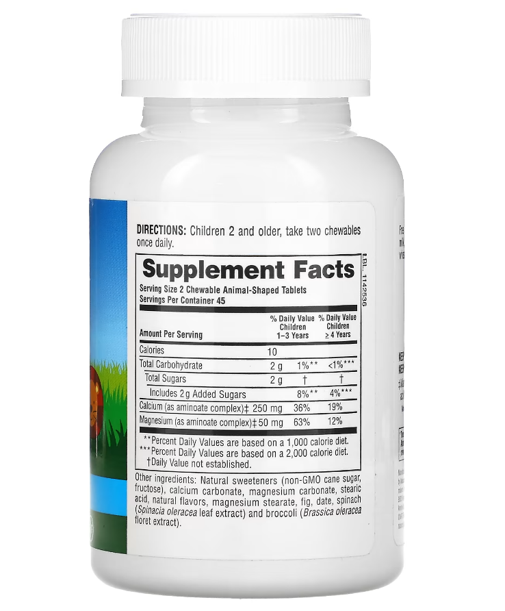 natureplus animal parade calcium 90 tablets b