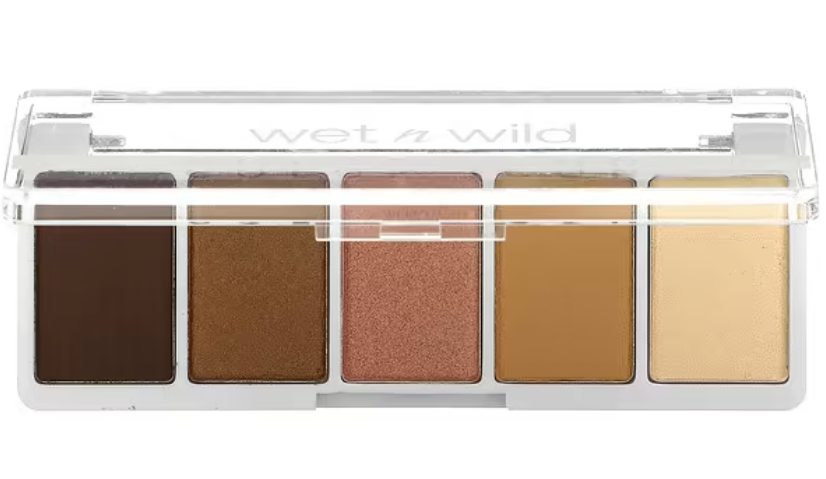 wetnwild palette 5 couleurs