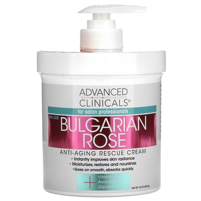 advanced clinical creme rose bulgare 454 gr