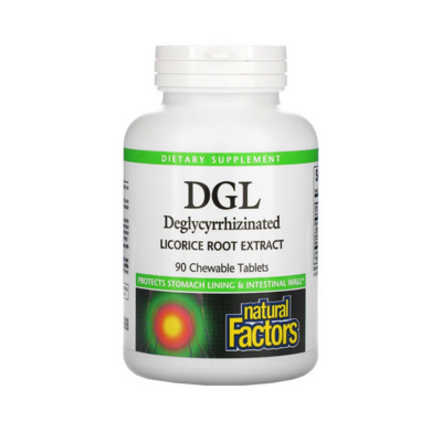 natural factors DGL deglycyrrhizinated licorice root