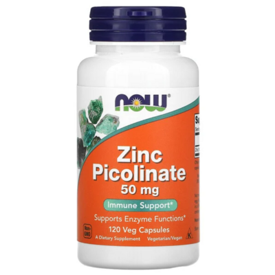 now foods zinc picolinate 50mg