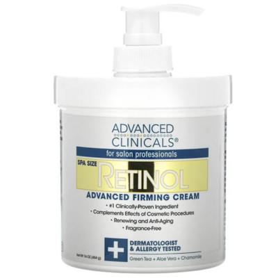 advanced clinical creme retinol  454 gr