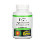 natural factors DGL deglycyrrhizinated licorice root