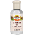 sundown huile hydratante vitamine E