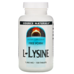 source naturals l lysine 100 caps