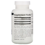 source naturals l lysine 100 caps b