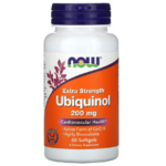 now foods ubiquinol extrapuissant 200mg 60 gelules