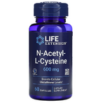 life extension NAC Acetyl Cisteine 600mg 60 caps