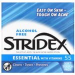 Stridex 55 lingettes contre acne