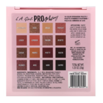 la cosmetics palette pro eyeshadow mastery 3
