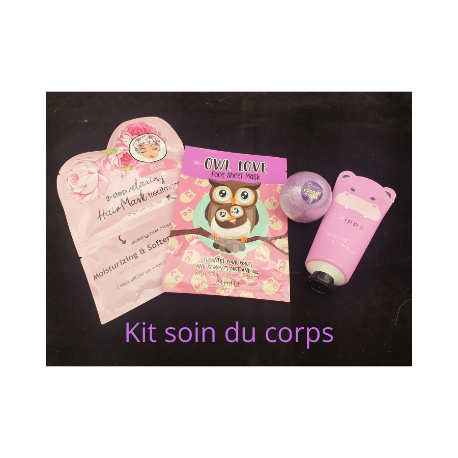 Kit soin du corps