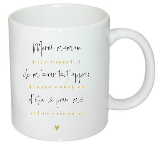Mug Merci d\'être là