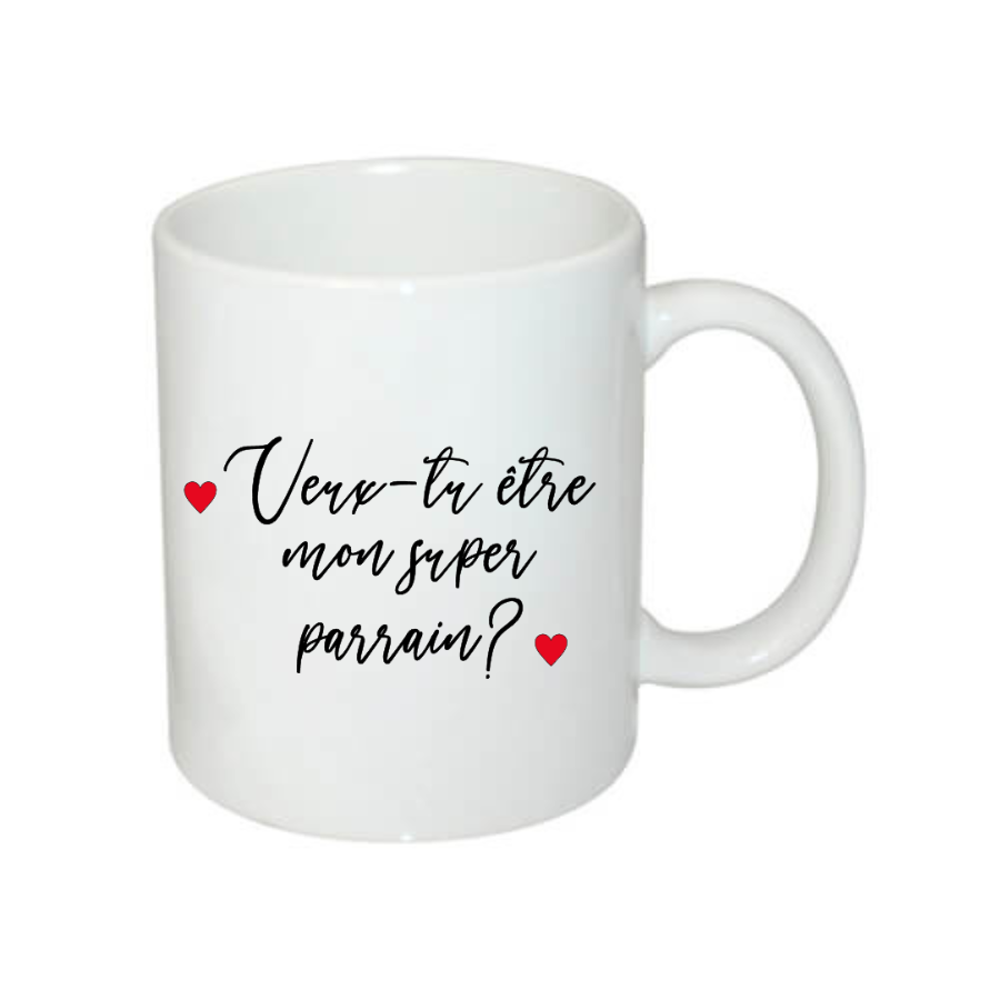 Mug super parrain