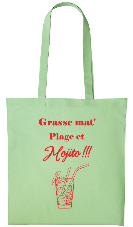 Sac grasse mat plage mojito