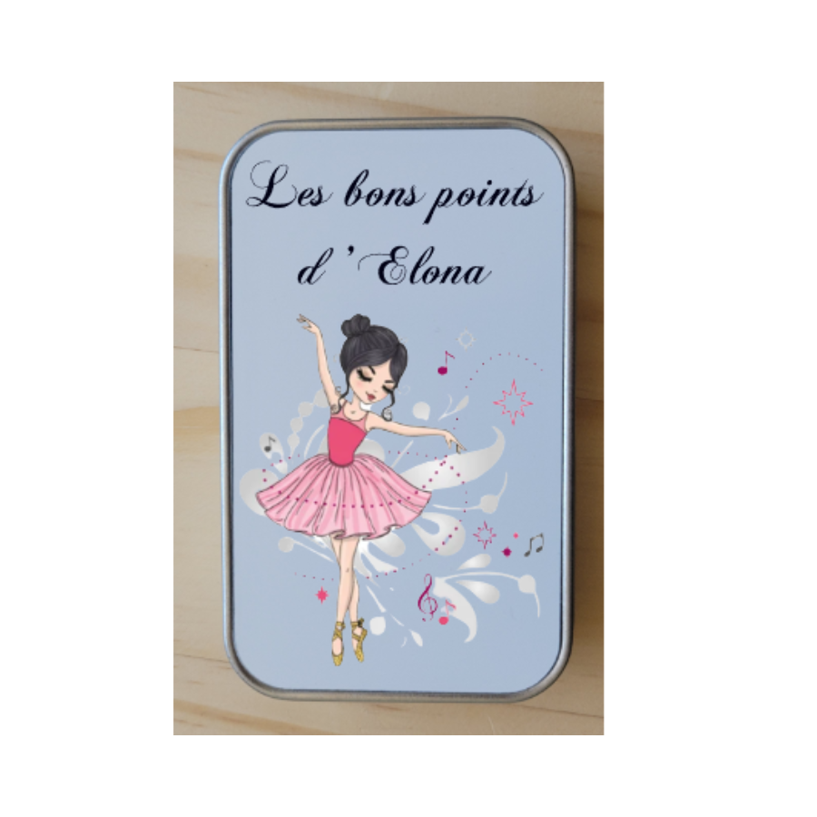 Boîte à bon points Danseuse étoile