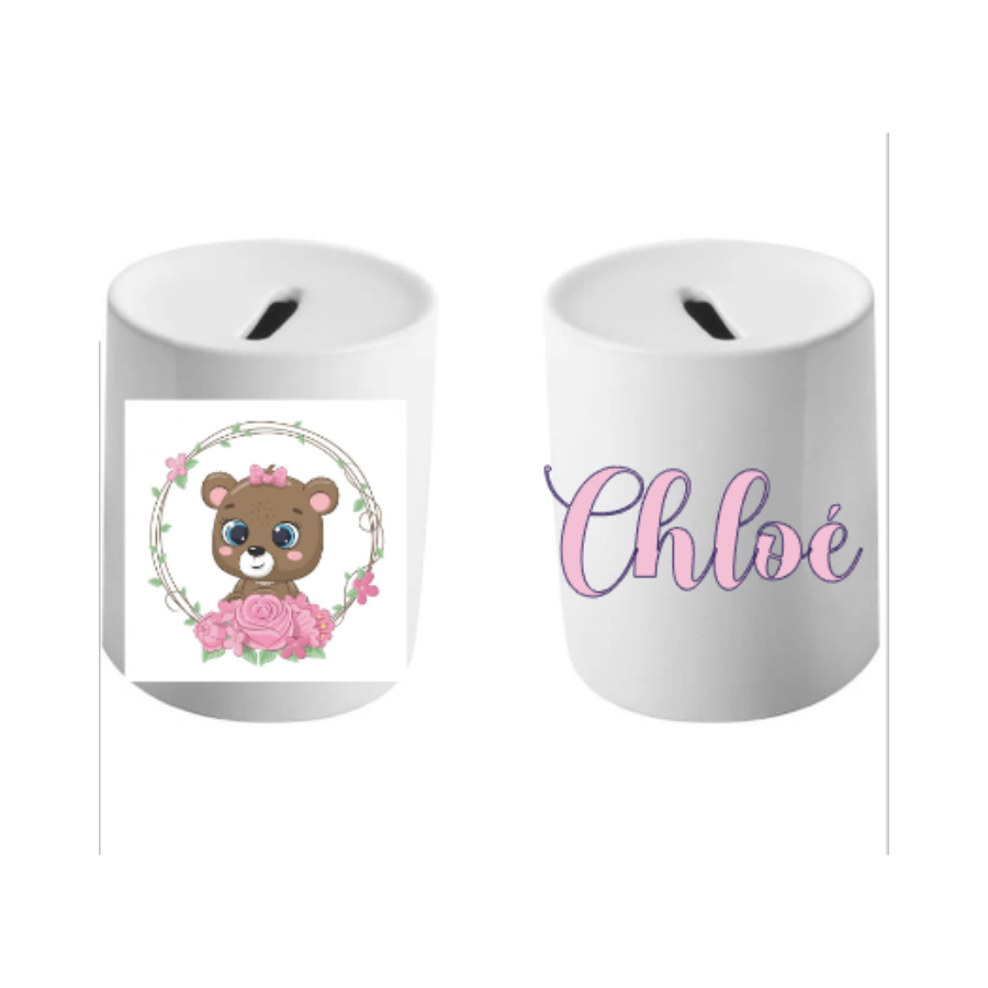 Tirelire Ourson