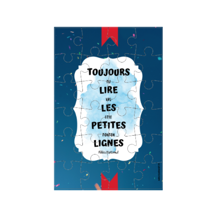 Puzzle Annonce Tonton