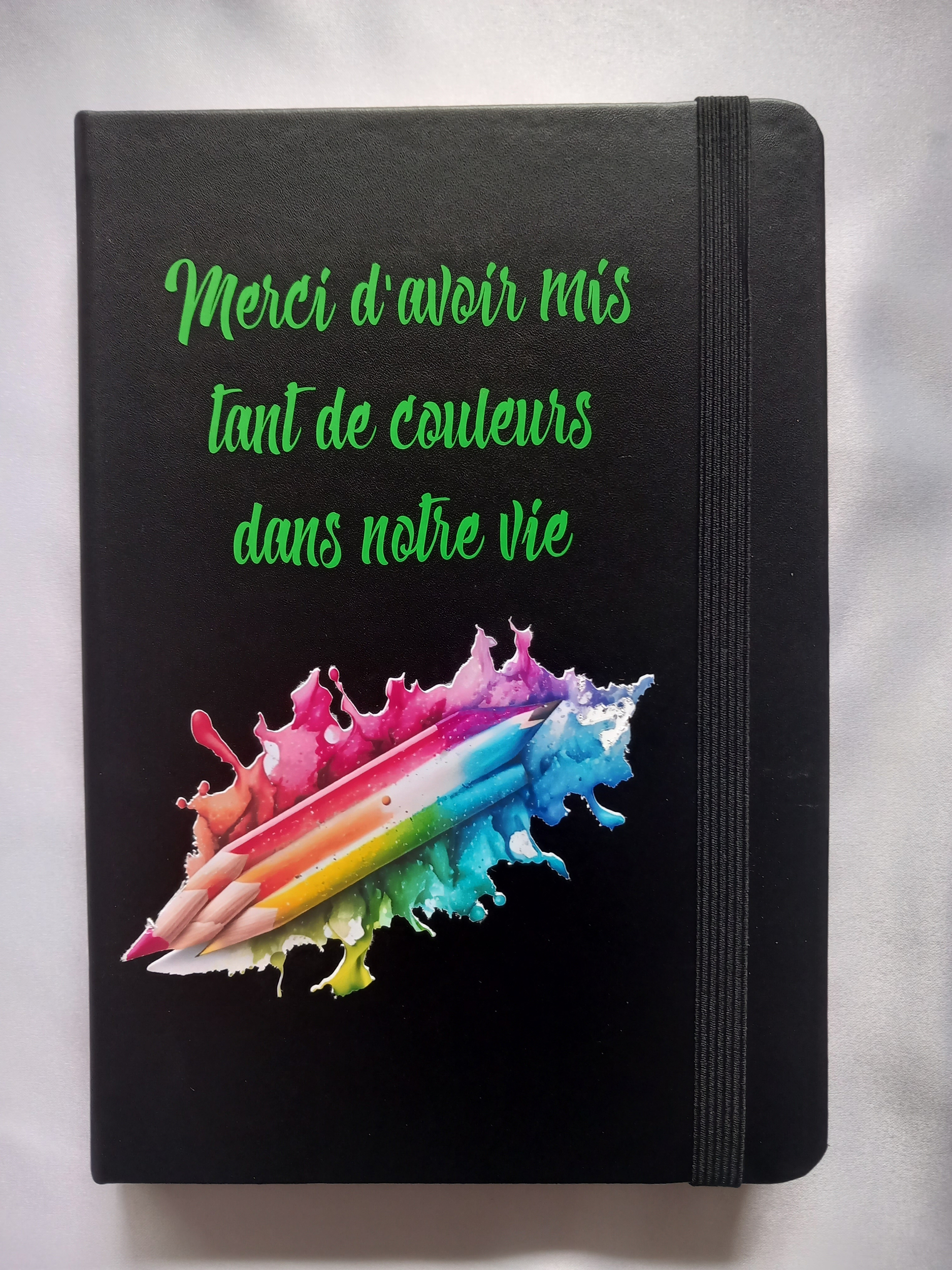 Carnet crayons