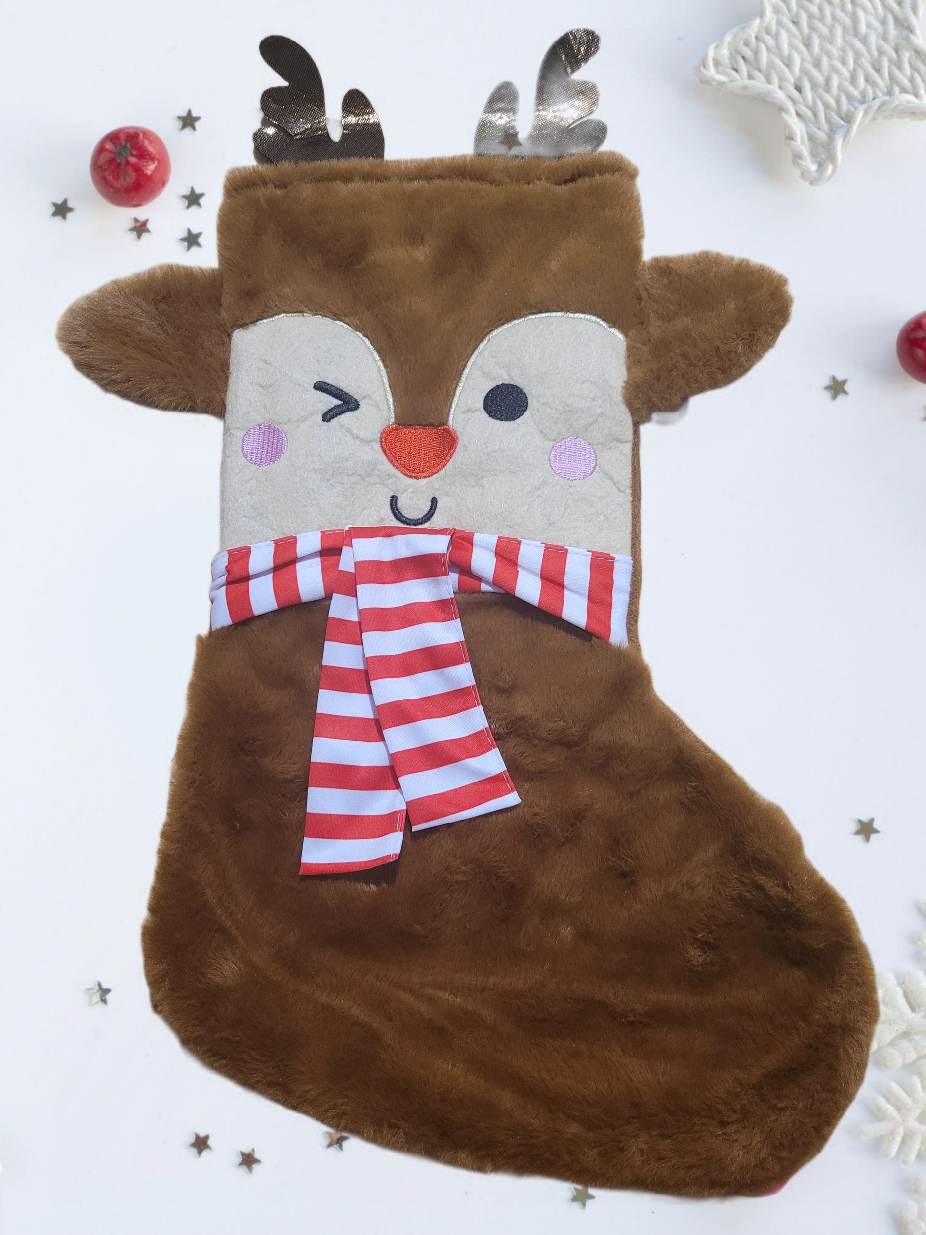 Chaussette de Noël Renne