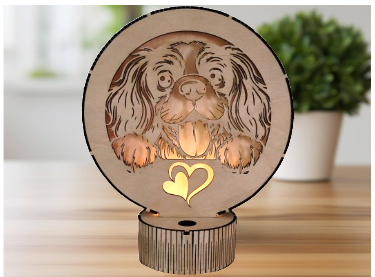 Lampe Cavalier King Charles