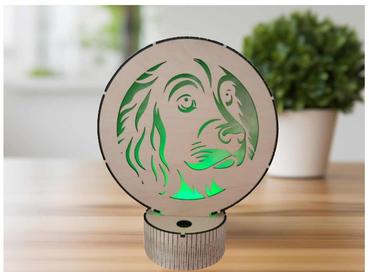 Lampe Cocker Anglais