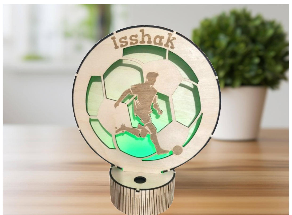 Lampe Footballeur