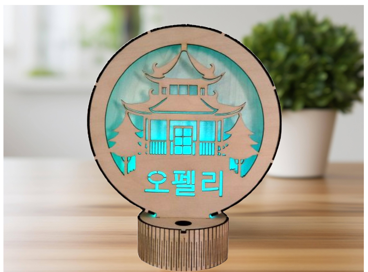 Lampe temple