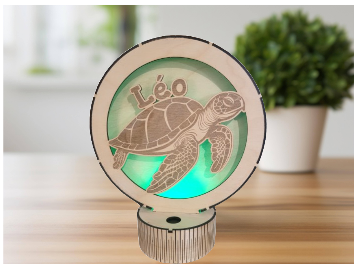 Lampe tortue marine