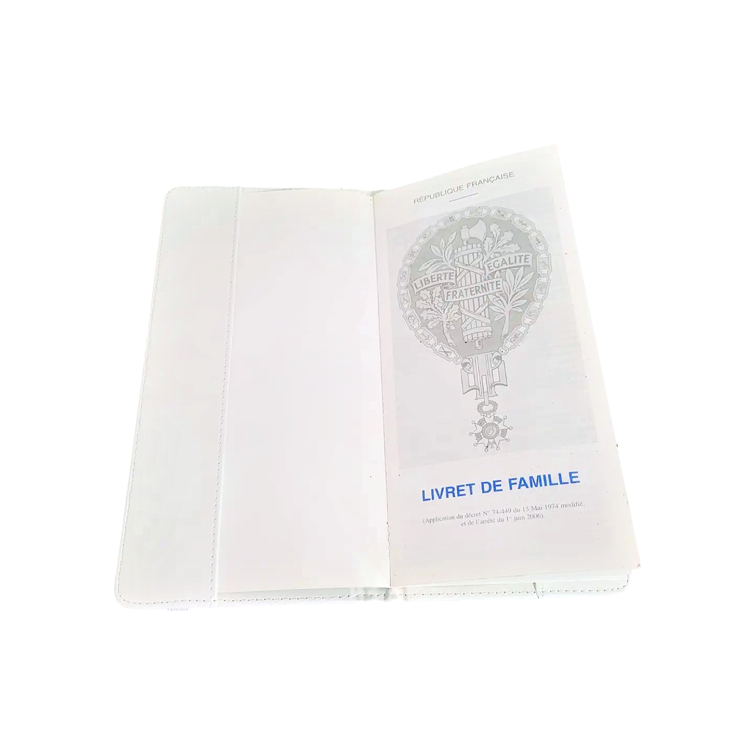 Livret de famille personnalisé