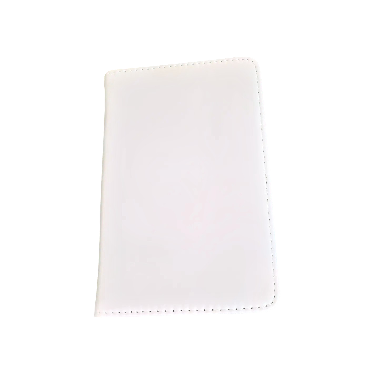 Étui Passeport Cuir Blanc Élégant