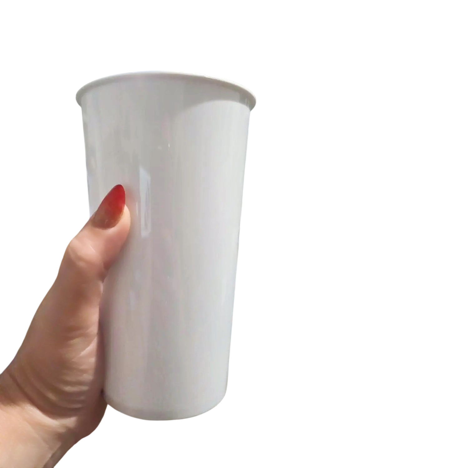 Grand Gobelet Blanc à personnaliser