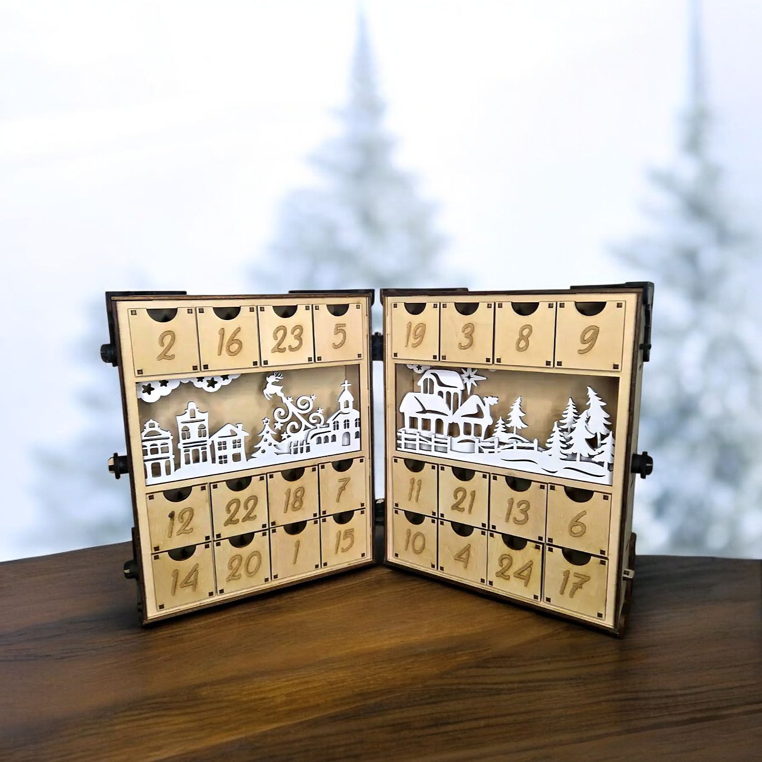 Calendrier de l\'Avent Valise du Pôle Nord