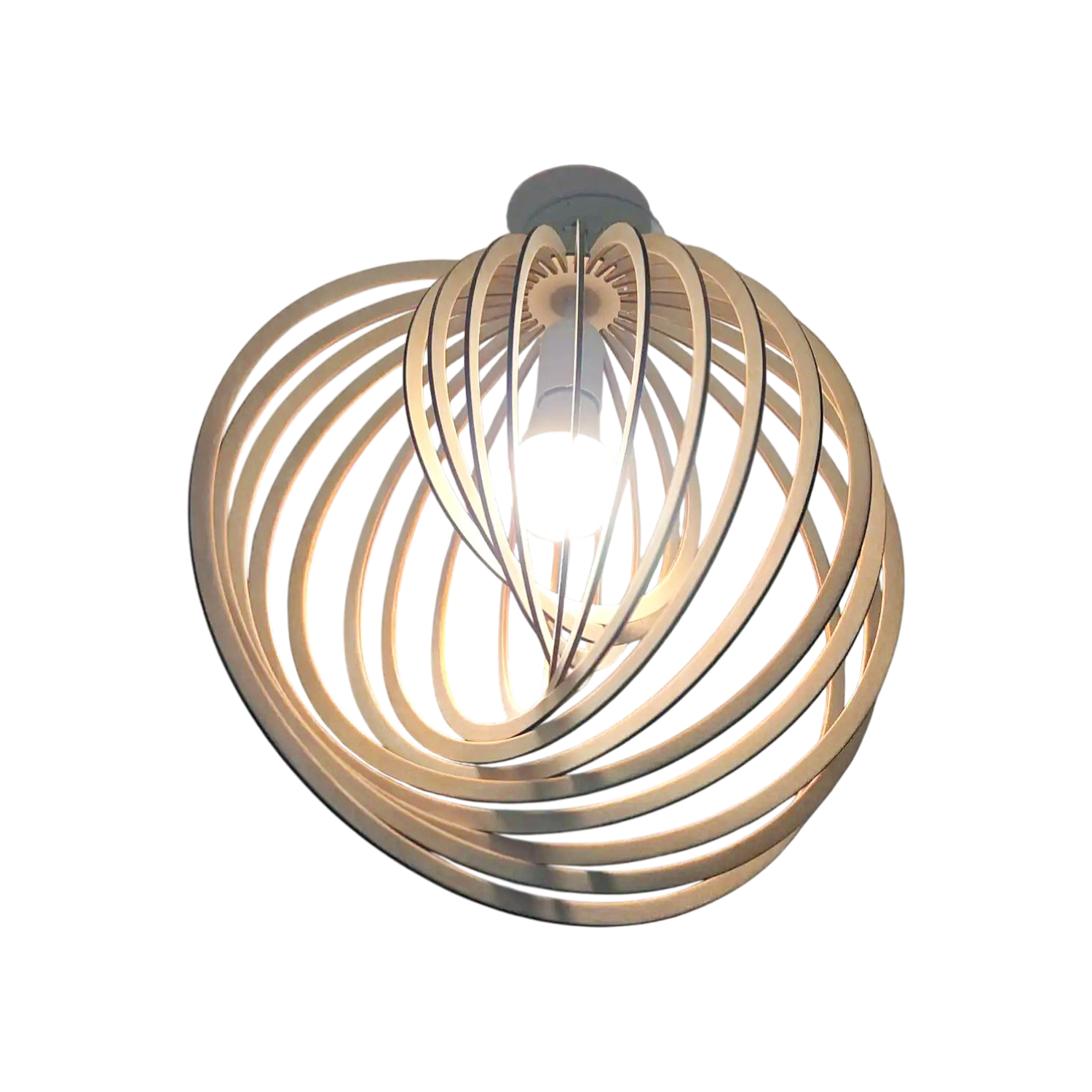 Suspension Lumineuse Design Spirale