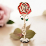 Rose en bois
