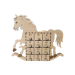Calendrier de lAvent en Bois Cheval