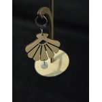 Boucles dOreilles en bois et acrylique