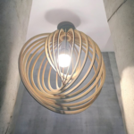 Suspension Lumineuse Design Spirale