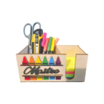 Organisateur de Bureau en Bois
